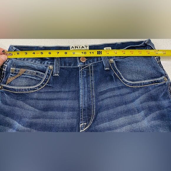 Ariat M5 Straight Fit Jeans Men’s 38x30 Dark Wash Stretch Denim. LNWO Tags - Picture 10 of 13